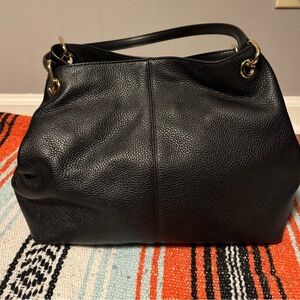 Marc Jacob’s Large Raven Black Leather Purse Like New